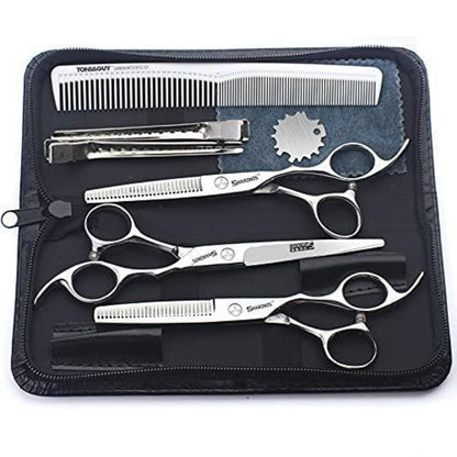 Professionelle Friseurschere 6/6.5 Zoll – Set mit 3 Effilierschere