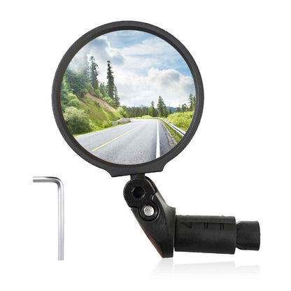 HD Mini Fahrradspiegel 360° Drehbar & Klappbar