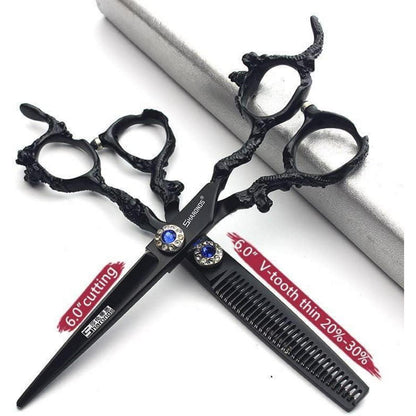 Professionelle Friseurschere Set 6-8 Zoll Edelstahl