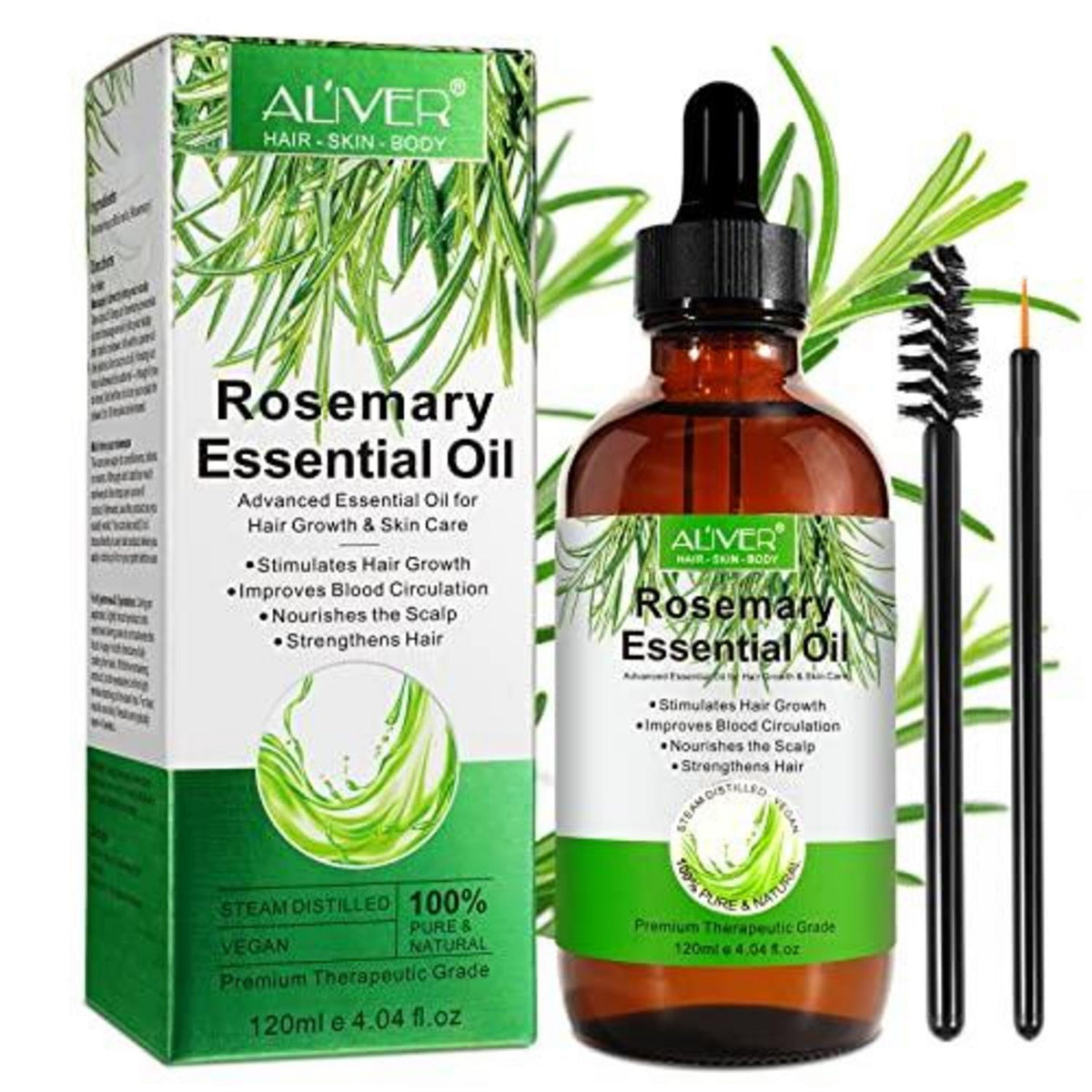 Rosmarinöl Haarwuchs Rosemary Oil 120ML diffusor Haut Har3120ML
