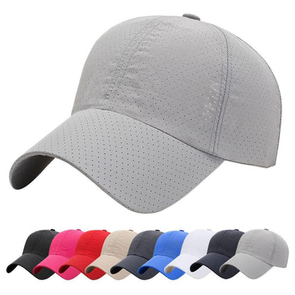Herren Baseball Cap atmungsaktiv & schnelltrocknend Grau