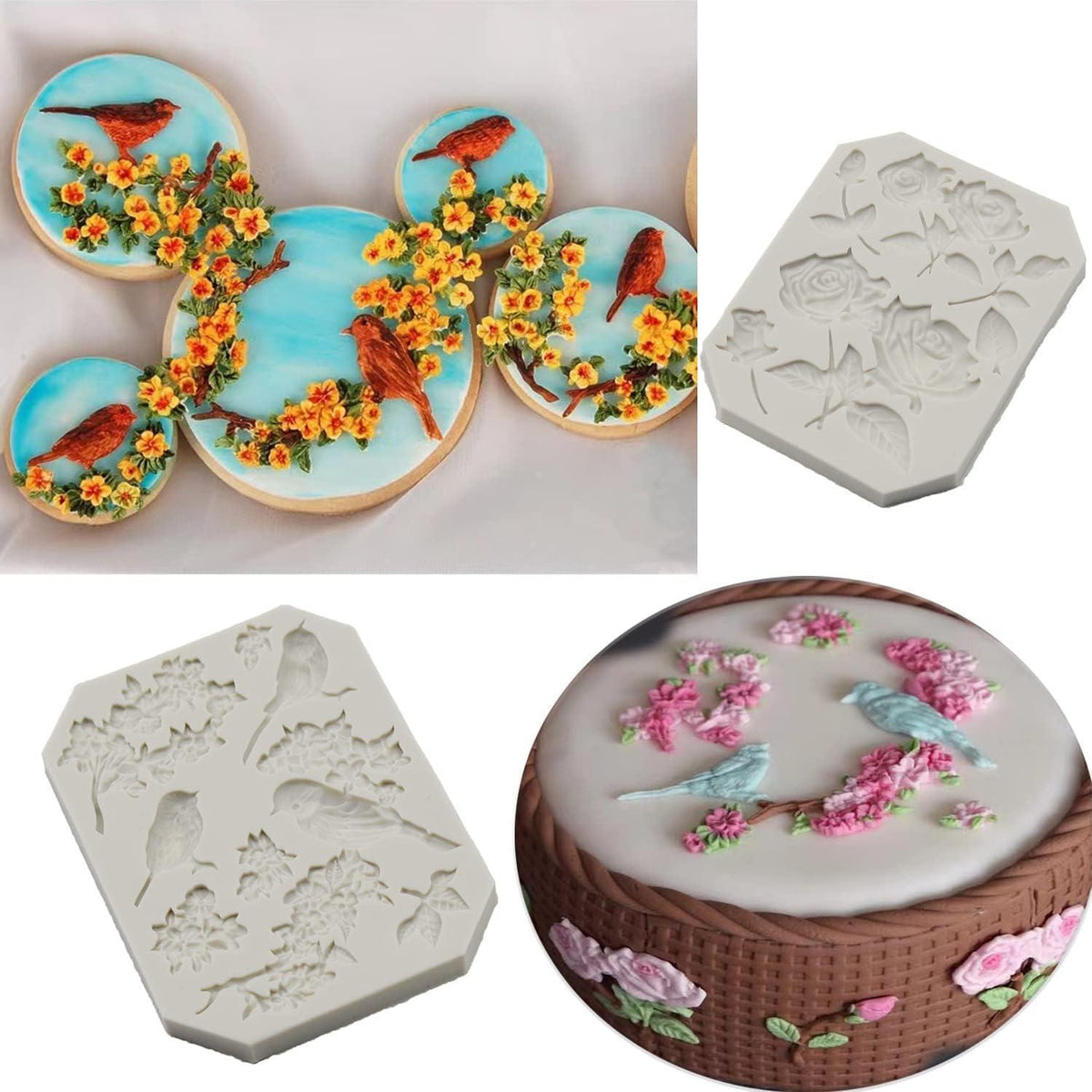 Silikon Backform für Kuchen & Schokolade – 3D Kuchendeko Form