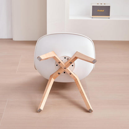 Esszimmerstühle 4er Set Weiß | Skandinavisches Design & Komfort