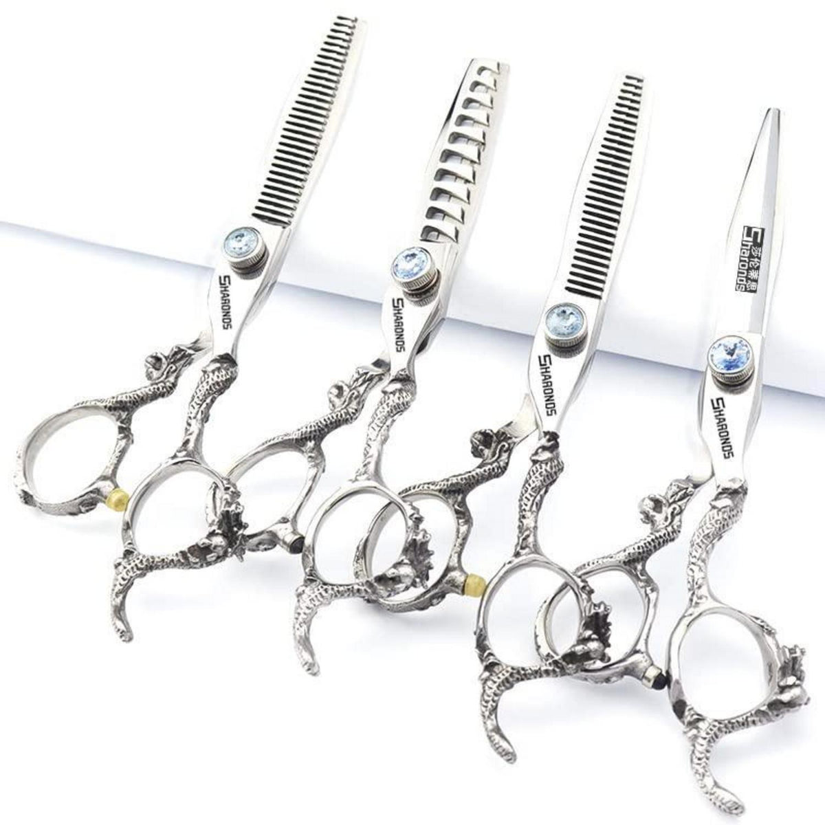 Professionelle Friseurschere Edelstahl 6/7 Zoll mit Saphir