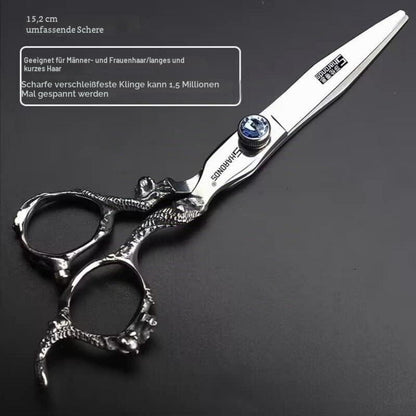 Professionelle Friseurschere Edelstahl 6/7 Zoll mit Saphir