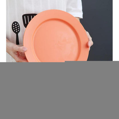 10 Zoll Kunststoff Teller Set – 8 Stück, Spülmaschinenfest & Unzerbrechlich