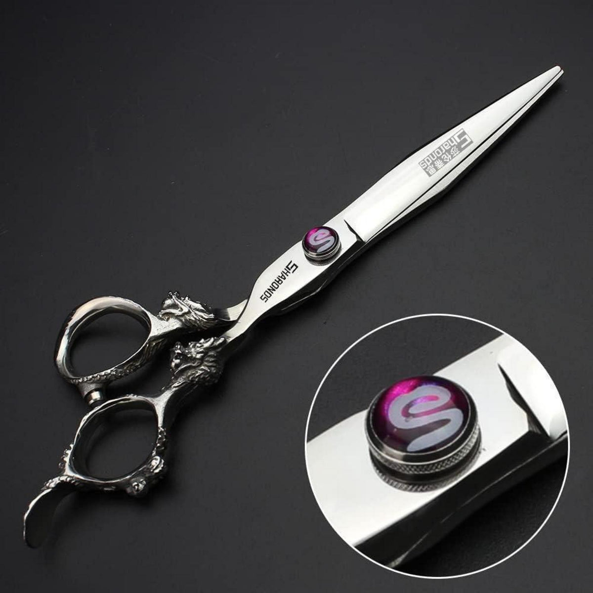 Professionelle Friseurschere 7 Zoll 3er Set – Edelstahl & 440C