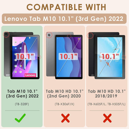 KATUMO Kinder Silikon Schutzhülle für Lenovo Tab M10 10.1