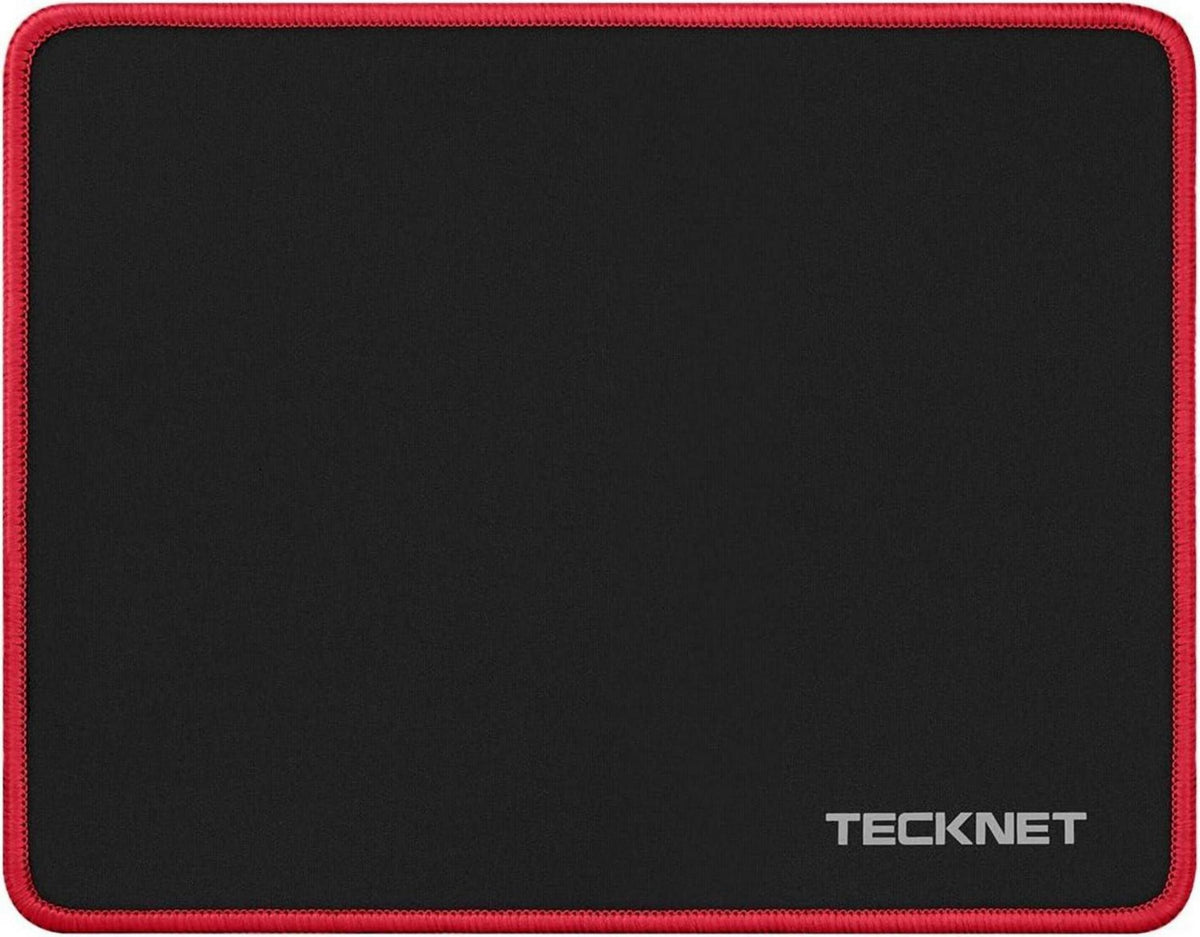 TECKNET Gaming Mousepad Wasserdicht Rutschfest Gummi 27x21cm