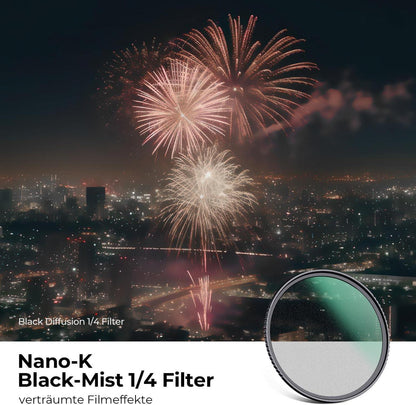 72mm Black Promist 1/4 Filter Nano-Beschichtung