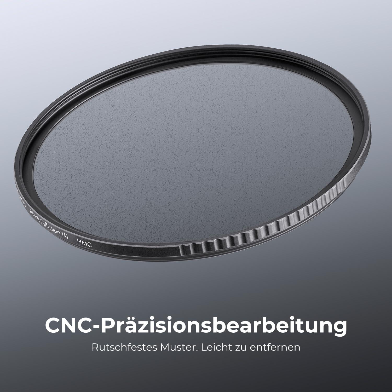 K&F Concept Nano-K Black-Mist 1/4 Filter 72mm Optisches Glas 18-fach