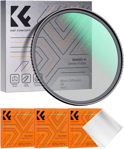 Nano-K Black-Mist 1/8 Filter 82mm Nanobeschichtung Diffusion