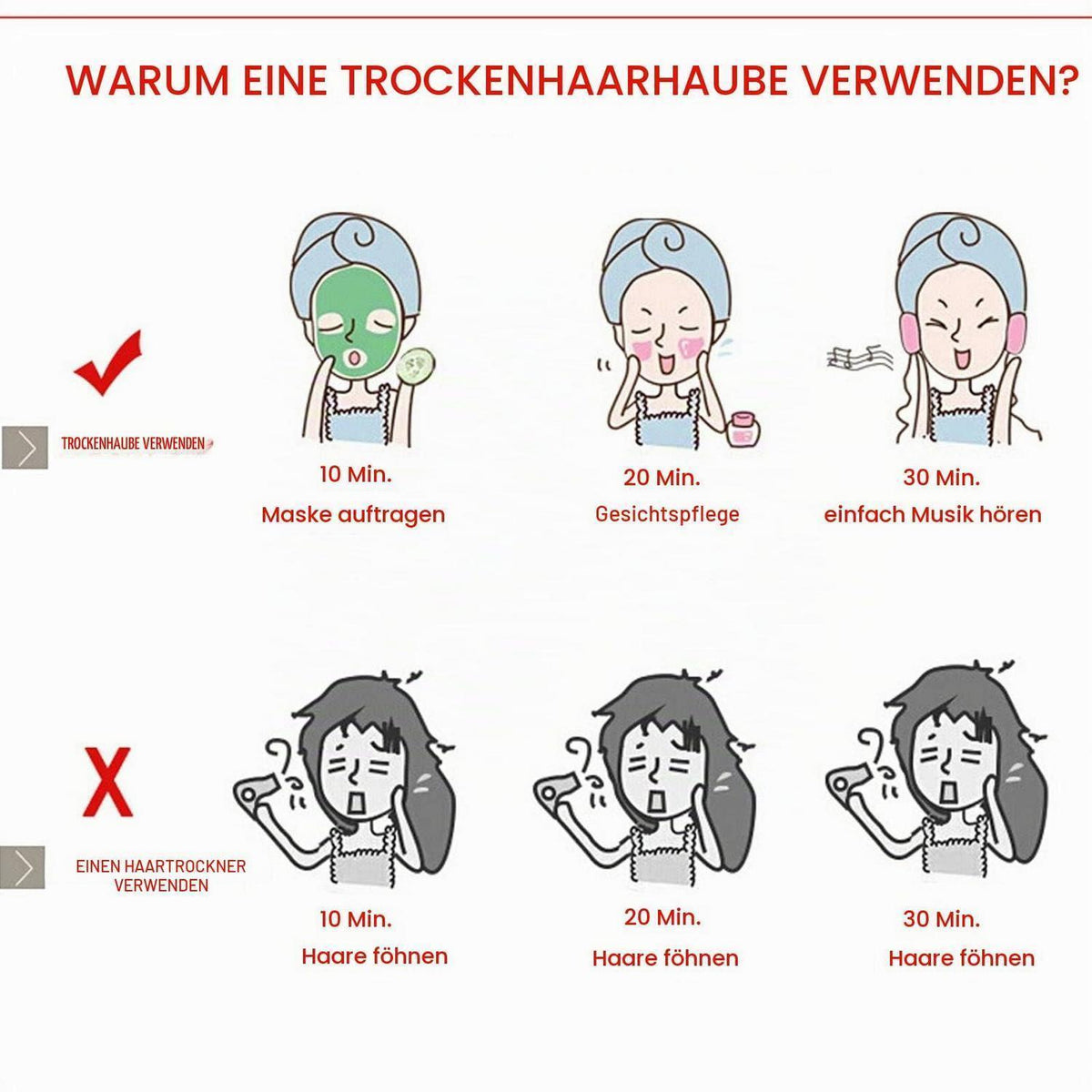 3er-Pack Haarturban Mikrofaser – Schnelltrocknend & Saugfähig