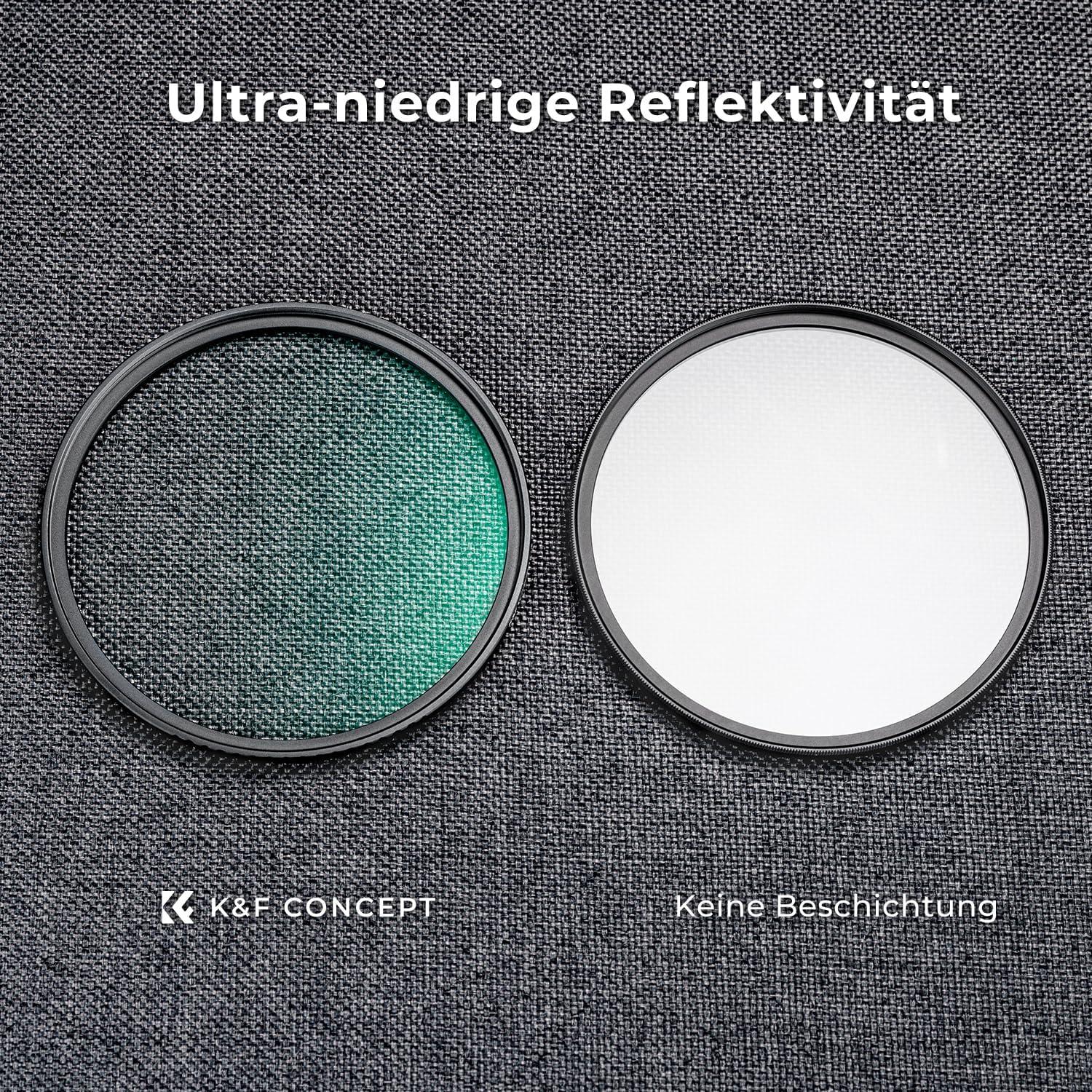 49mm Black-Mist Filter 1/4 für Video & Portraitfotografie