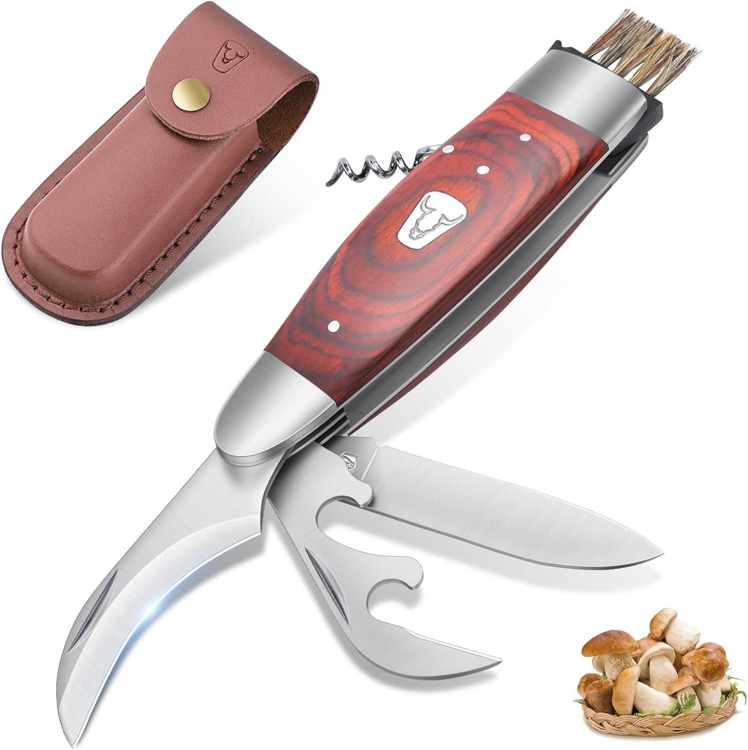 TIVOLI Survival Messer D2 Stahl Outdoormesser Jagdmesser Bushcraft
