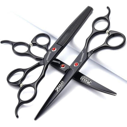 440C Edelstahl Friseurschere Set – 6/6.5/7 Zoll