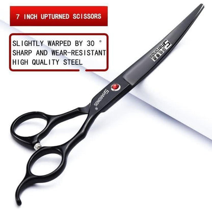 440C Edelstahl Friseurschere Set – 6/6.5/7 Zoll