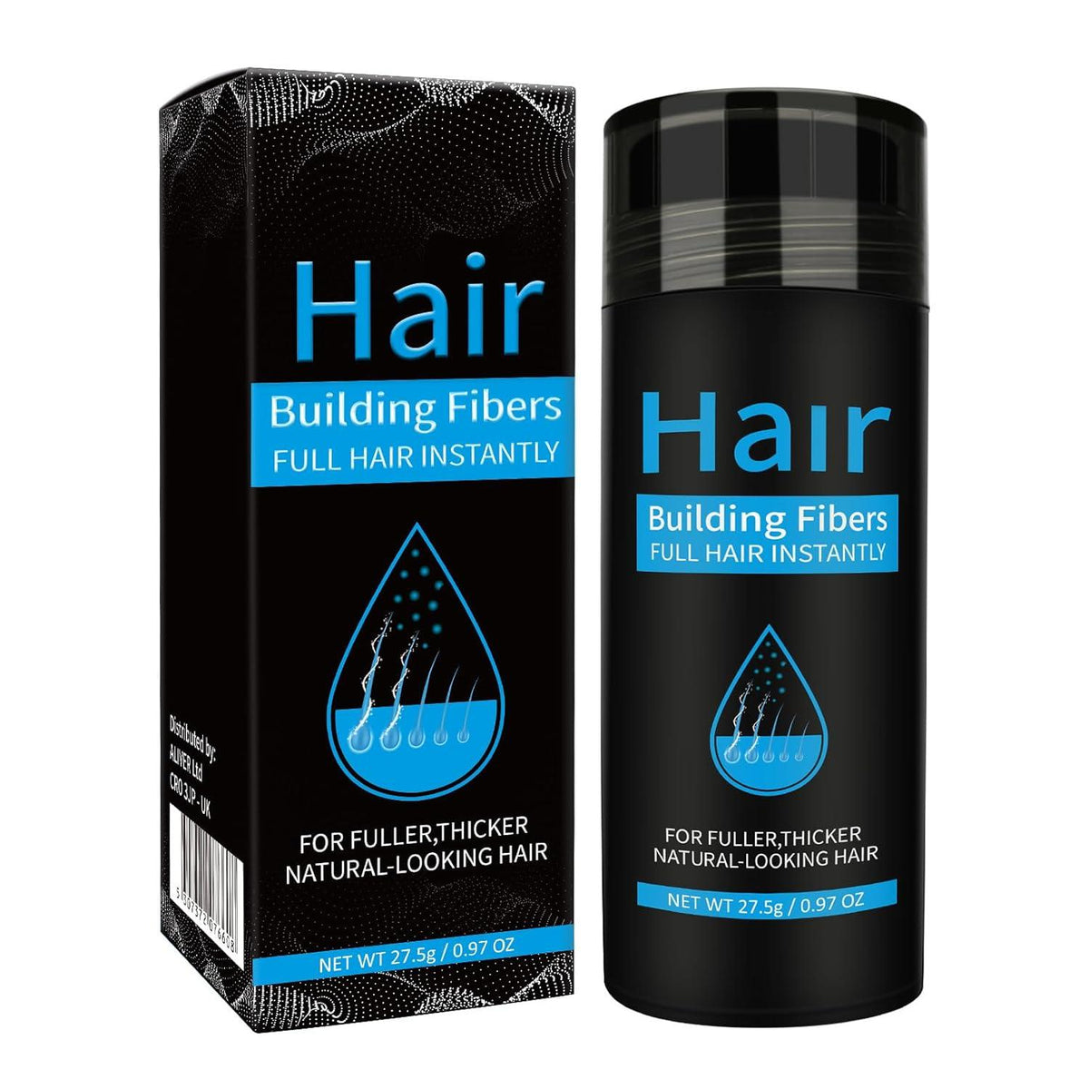 Professionelles Haarfasern Spray für dichteres Haar