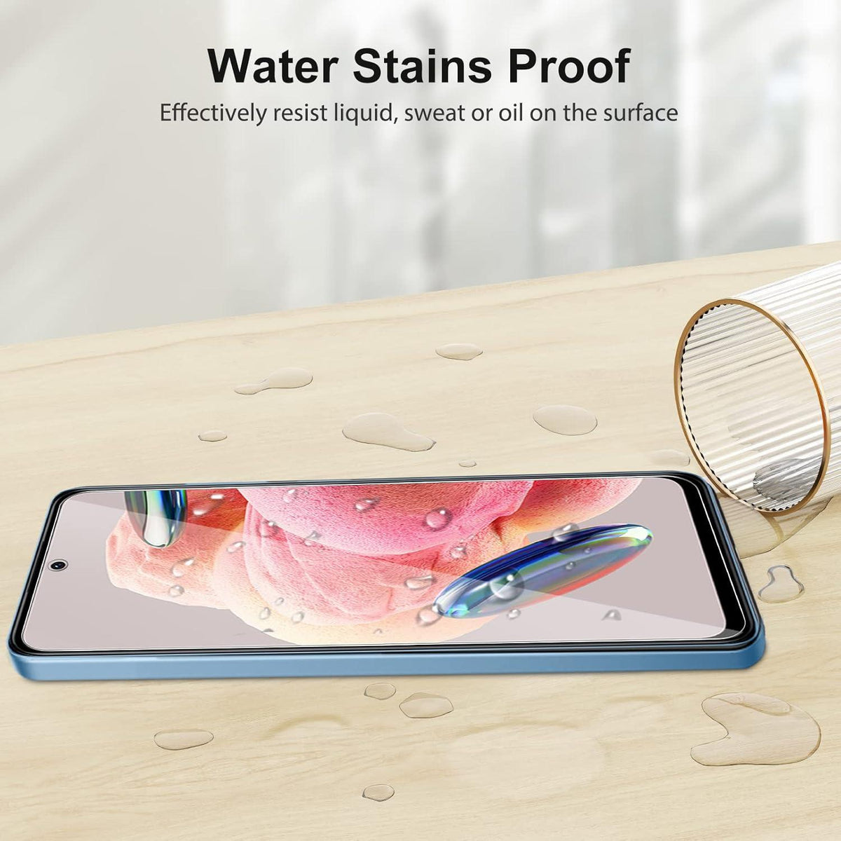 2er Pack Panzerglas für Xiaomi Redmi Note 12 4G/5G & Poco X5 5G