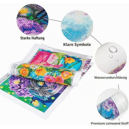 5D Diamant Painting Kaffee – Malen nach Zahlen 40x40 cm