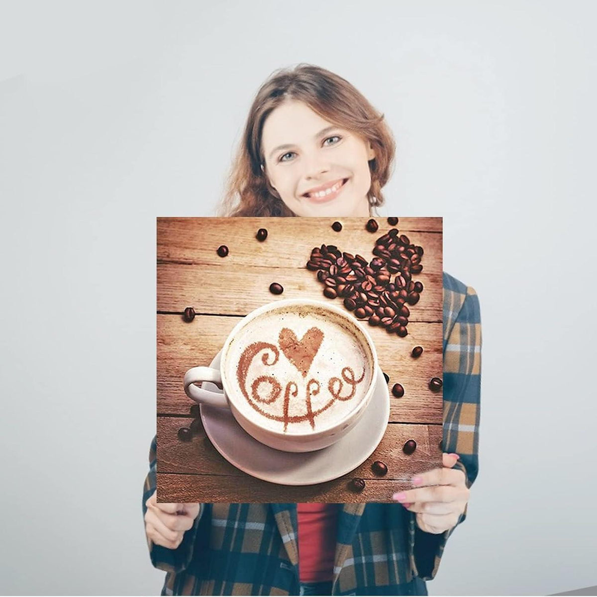 5D Diamant Painting Kaffee – Malen nach Zahlen 40x40 cm