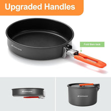 Odoland Camping Kochgeschirr Set Outdoor für 1-2 Personen