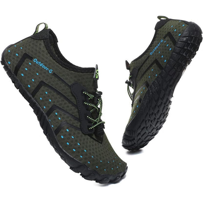 Wasserschuhe Damen Herren Schnelltrocknend Grün 36-46