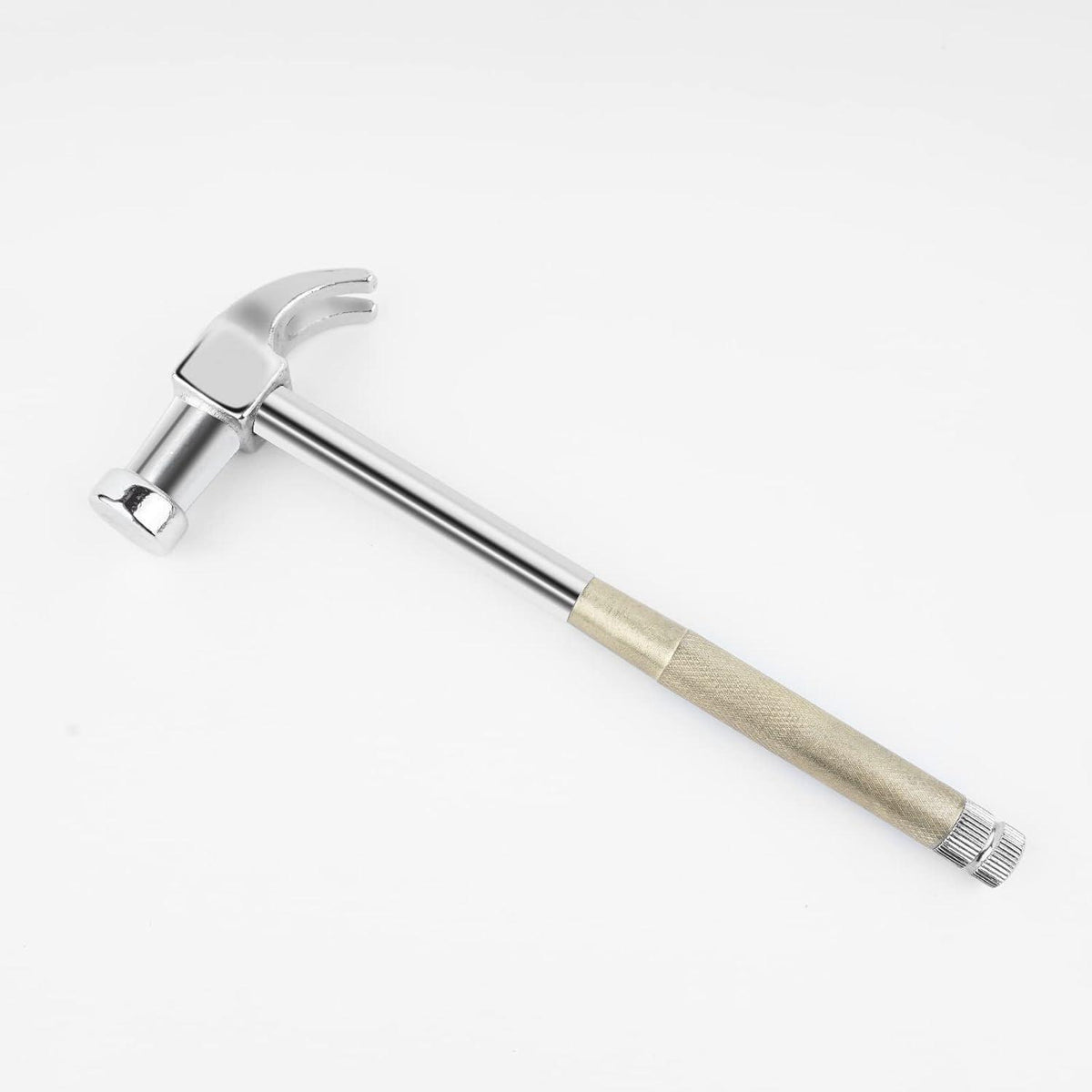 6-in-1 Hammer & Schraubendreher Multitool Set Silber Gelb