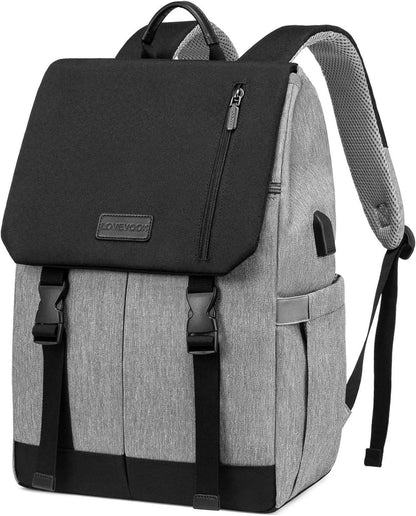 15,6 Zoll Laptop Rucksack Wasserdicht Schulrucksack Teenager Mädchen