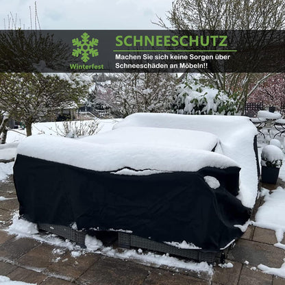 Winterfeste Gartenmöbel Abdeckung 250x250x90cm Oxford-Gewebe