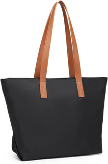Elegante Damen Nylon Shopper Henkeltasche wasserdicht