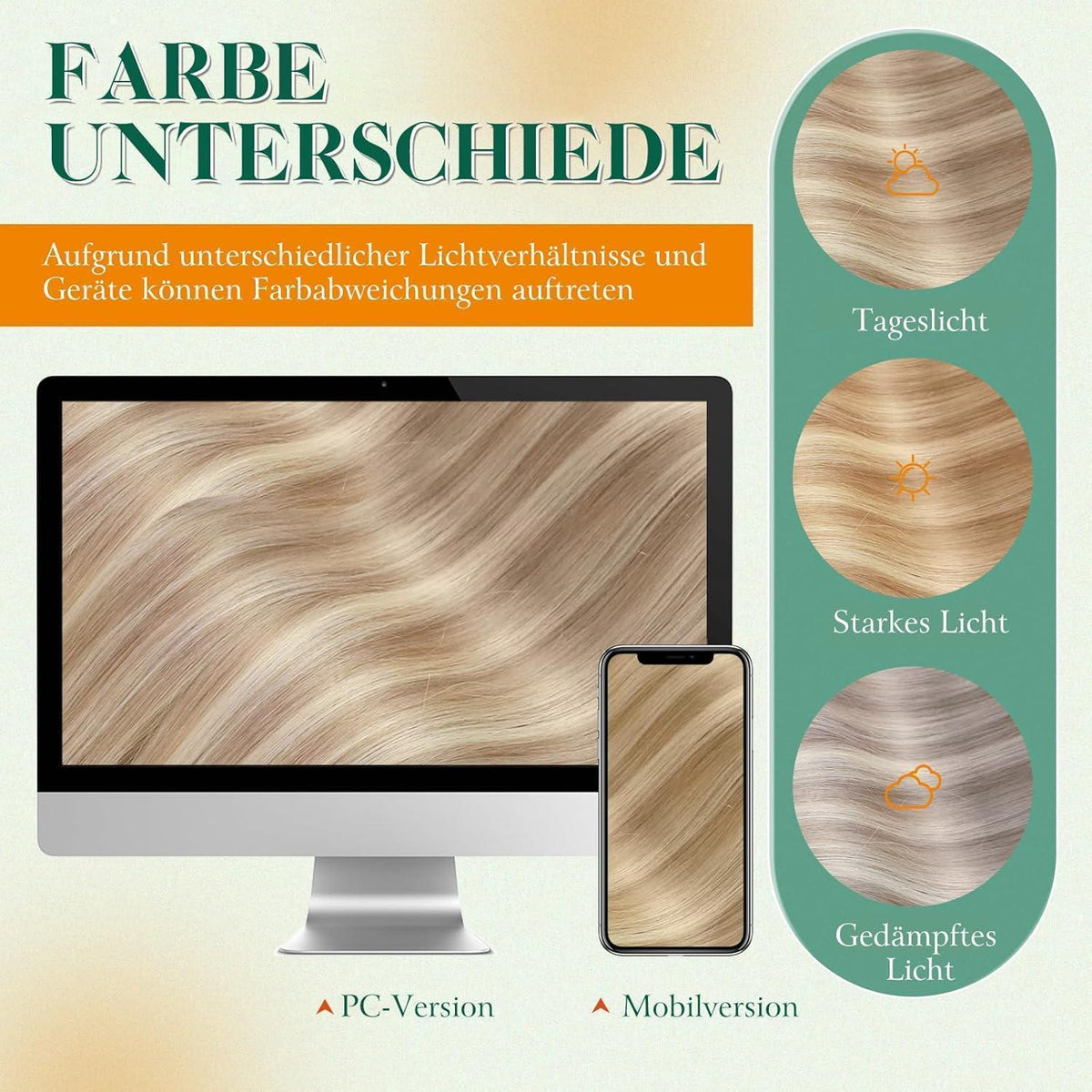 Echthaar Tape Extensions 60cm Blond – #18/613, 50g