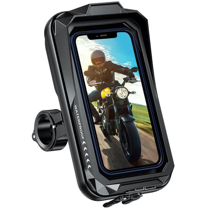 Wasserdichte Motorrad Handyhalterung 360° Drehbar mit Touchscreen