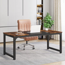 Großer Schreibtisch 160x80 cm – Industrie Design für Home Office