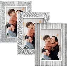 Glitzer Glas Bilderrahmen 20x25 cm - Set mit 3 Fotorahmen