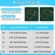 Maulkorb für Hunde - Verstellbarer Mesh Schlaufe für