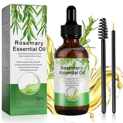 Rosmarinöl für Haarwachstum & Pflege, 2er Pack