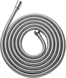 Duschschlauch Edelstahl 5m Hochdruck Knickschutz Nickel-Grau