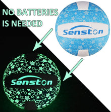 Senston Beachvolleyball Leuchtender Geschenk-Volleyball