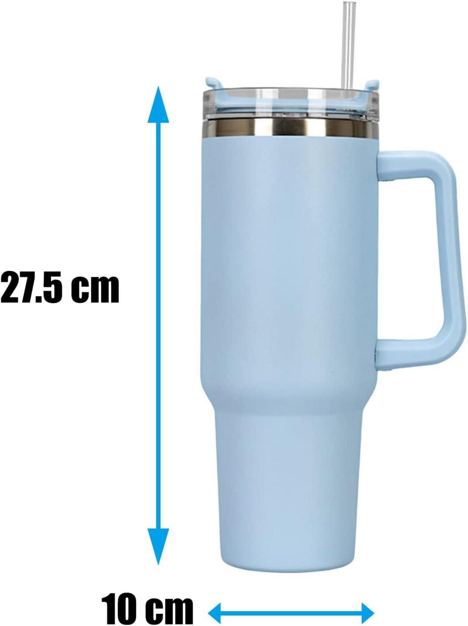 Kaffeebecher to Go Doppelwandiger Edelstahl 1182ml Thermobecher mit