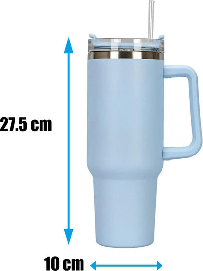Kaffeebecher to Go Doppelwandiger Edelstahl 1182ml Thermobecher mit