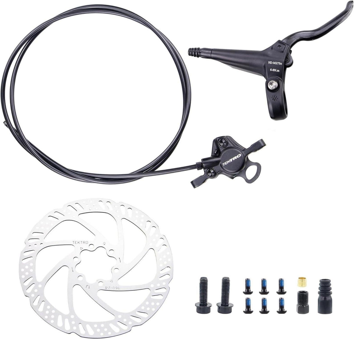 Hydraulische Scheibenbremse für MTB Fahrrad, TEKTRO HD-M275 Bilaterale
