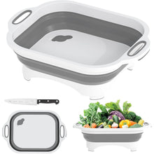 Faltbares Camping Schneidebrett 3-in-1 Multifunktion mit