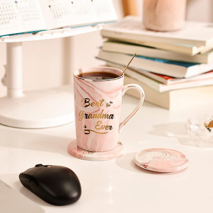 Beste Oma Kaffeetasse Geschenk-Set 420ml