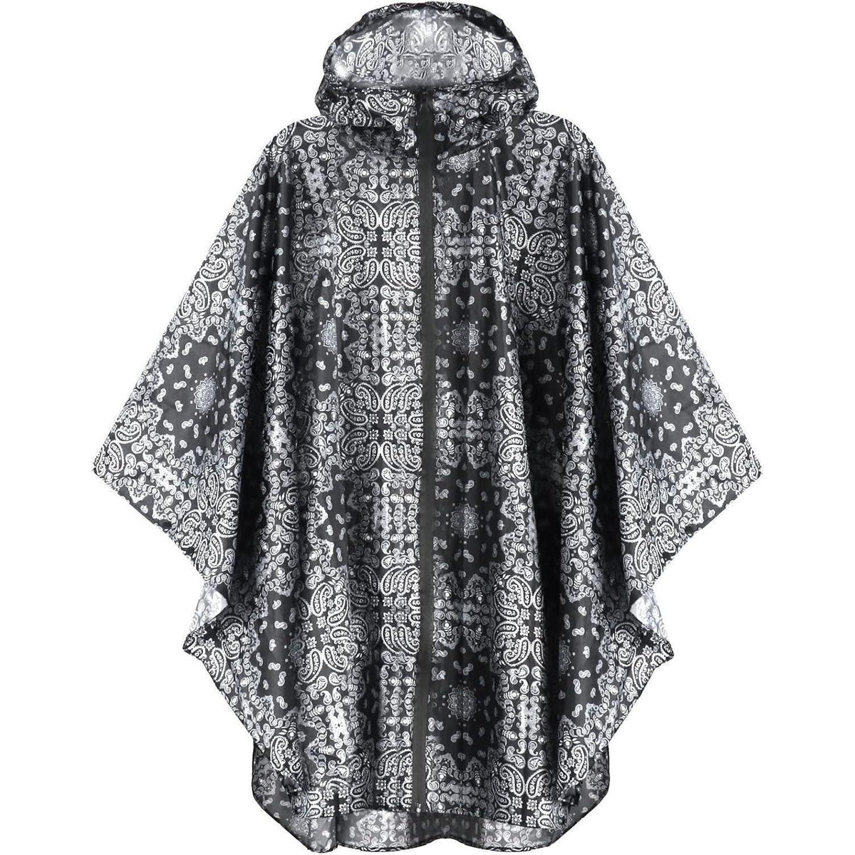 Regenponcho Damen & Herren mit Kapuze, wasserdicht, für Radfahren & Outdoor
