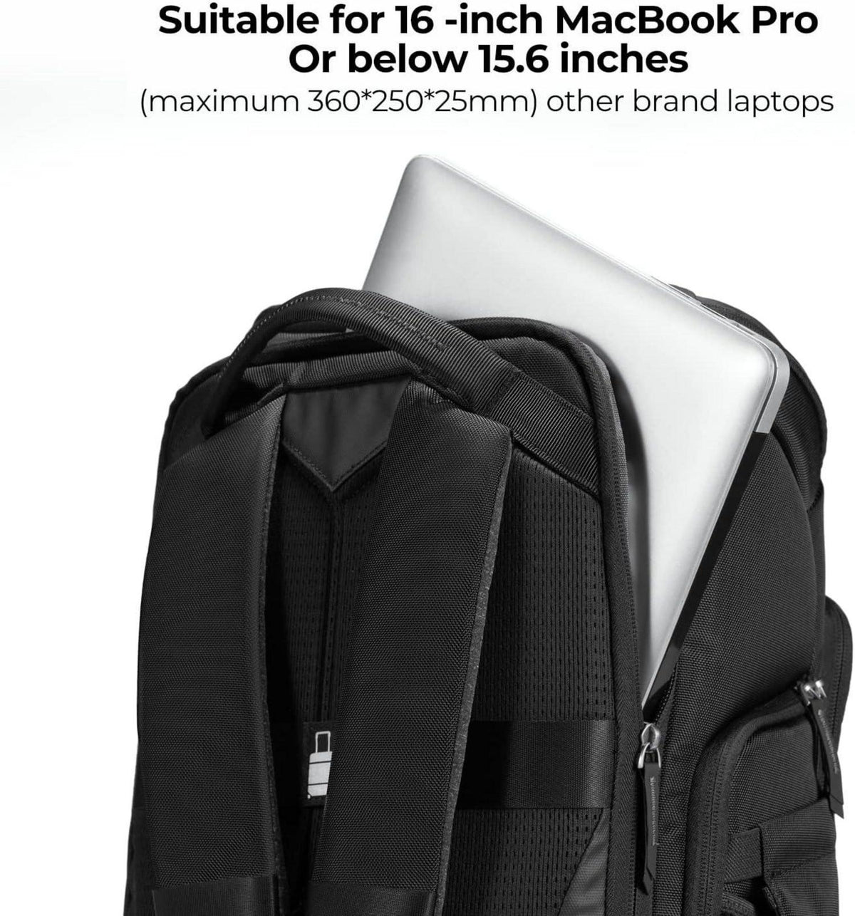 K&F Concept Kamerarucksack 25L mit 16Zoll-Laptopfach Canon Nikon Sony DJI Mavic