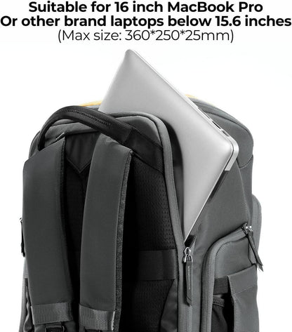 Kamerarucksack Fotorucksack 16Zoll-Laptopfach Canon Nikon Sony DJI Mavicnin
