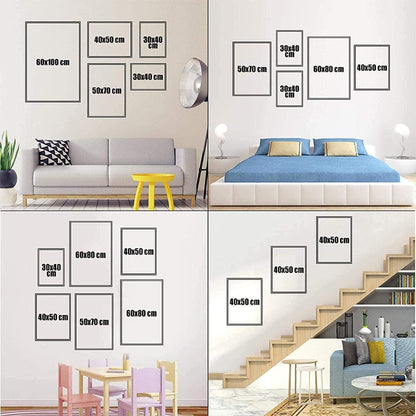 Abstrakte Wandbilder Leinwand Grau Golden Marmor Textur Wohnzimmer - Ohne Rahmen