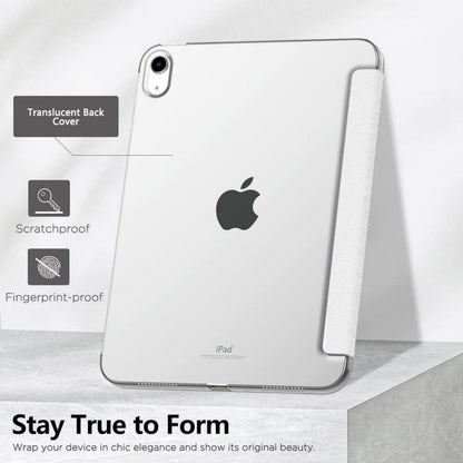 Schlanke Schutzhülle für iPad 11/10. Gen. mit Ständer, Weiß