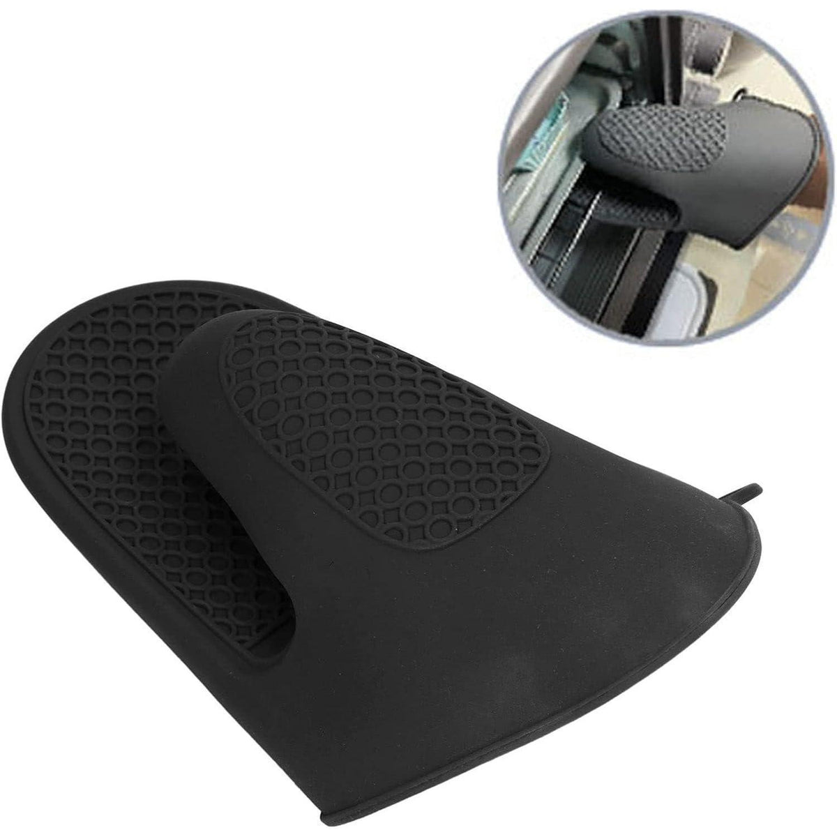 2x Ofenhandschuhe Silikon – Hitzebeständig & Anti-Rutsch